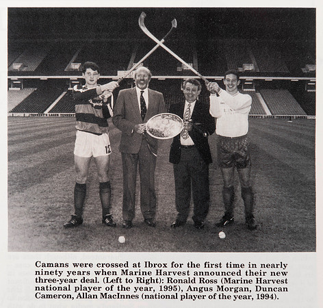 Camans Crossed at Ibrox 1995 Year Book
