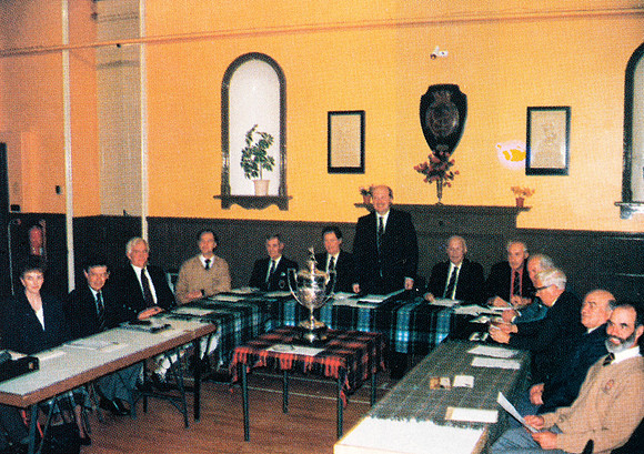Executive in Victoria Hall Centenary Year Book
